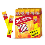 Slim Jim Smoked Meat Sticks, Original Flavor (26 Count)