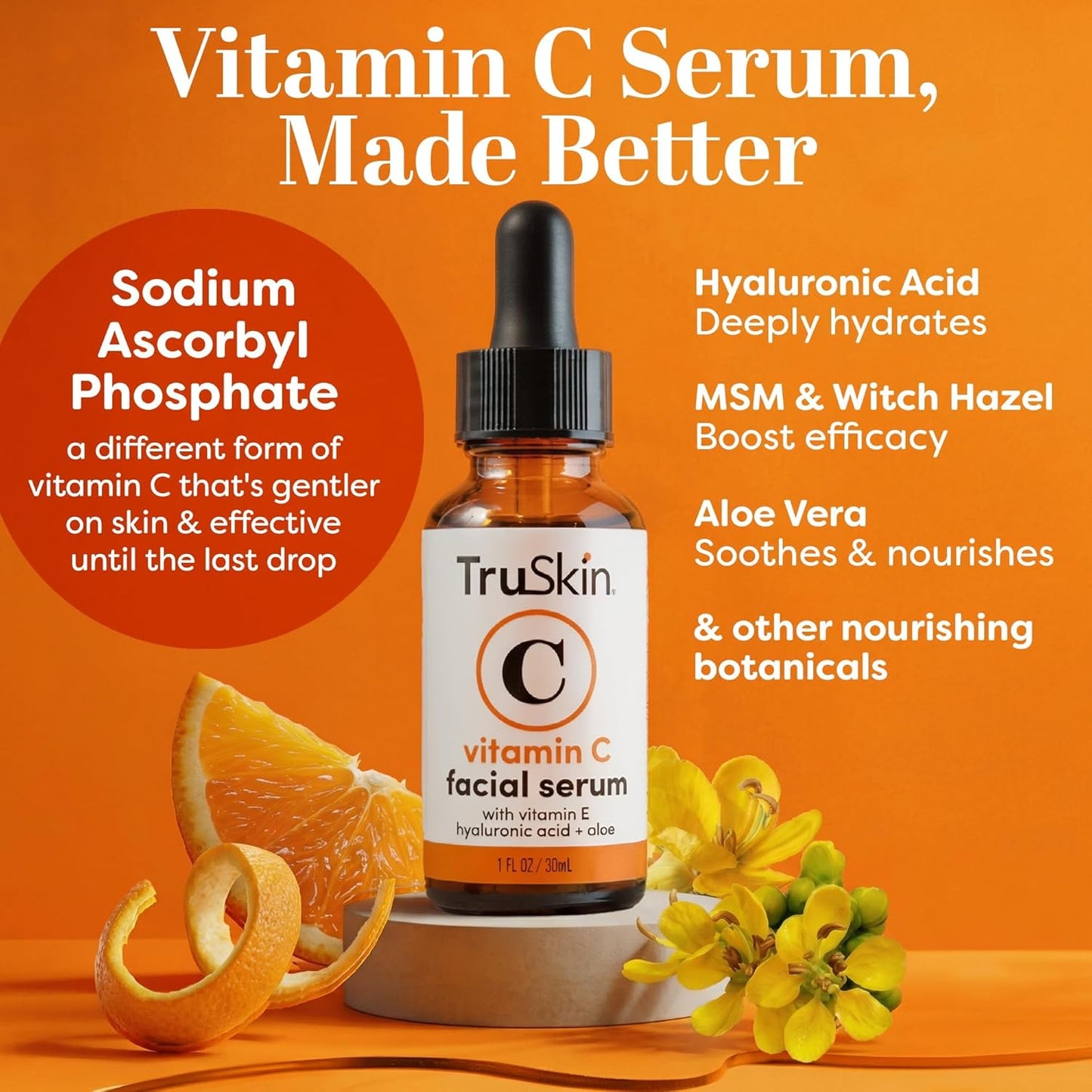 TruSkin Vitamin C Serum for Face - Anti Aging Face Serum