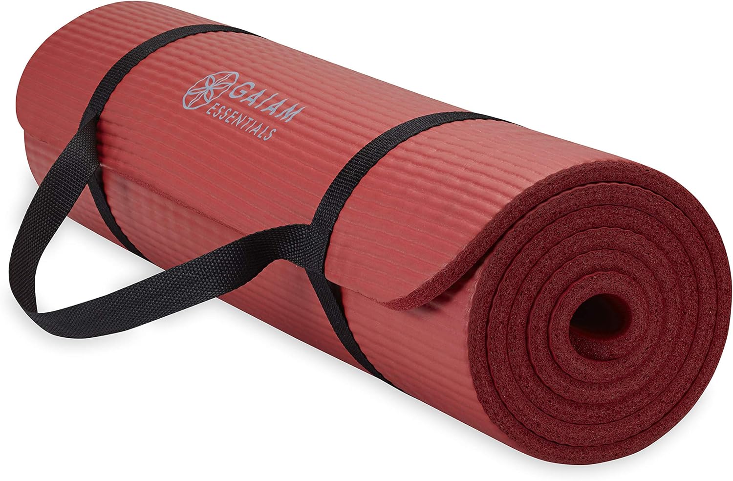 Gaiam Yoga Mat - Thick 2/5" (10Mm) Workout Mat