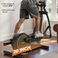 Elliptical Machine with Hyper-Quiet Magnetic Driving System