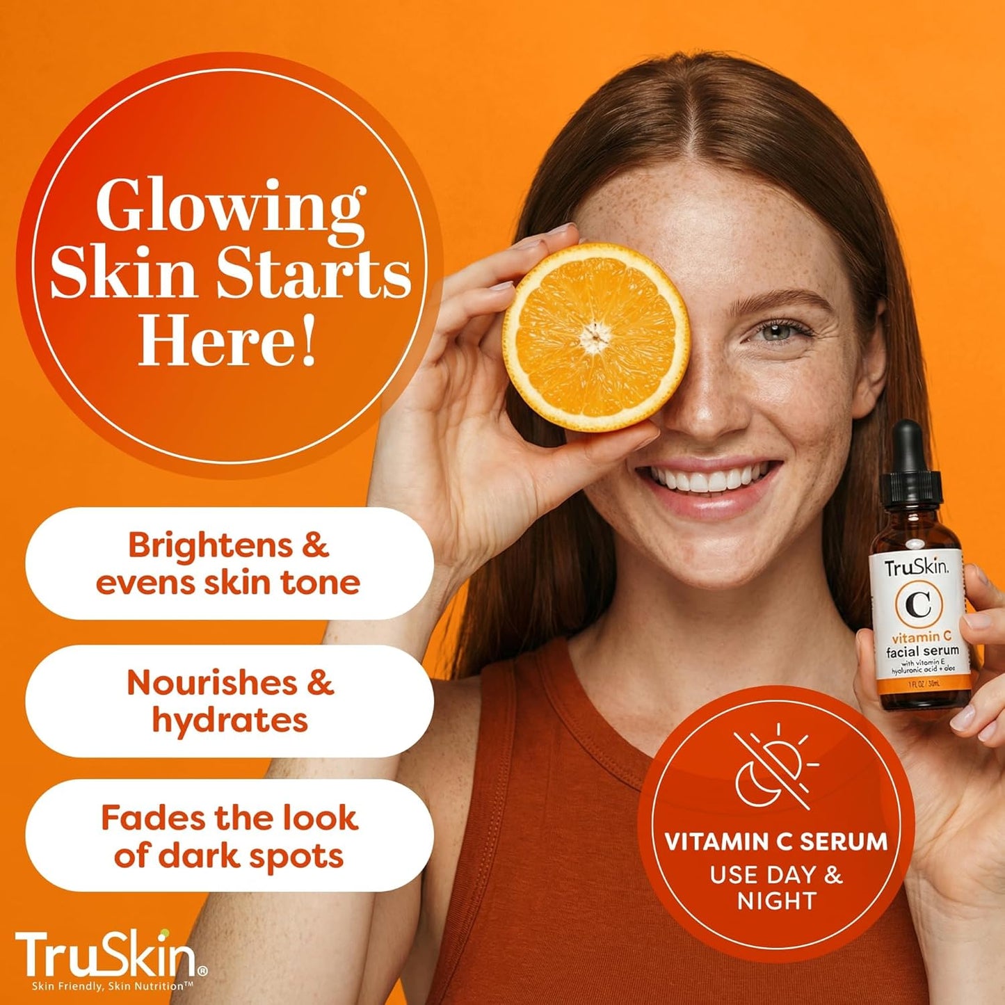 TruSkin Vitamin C Serum for Face - Anti Aging Face Serum