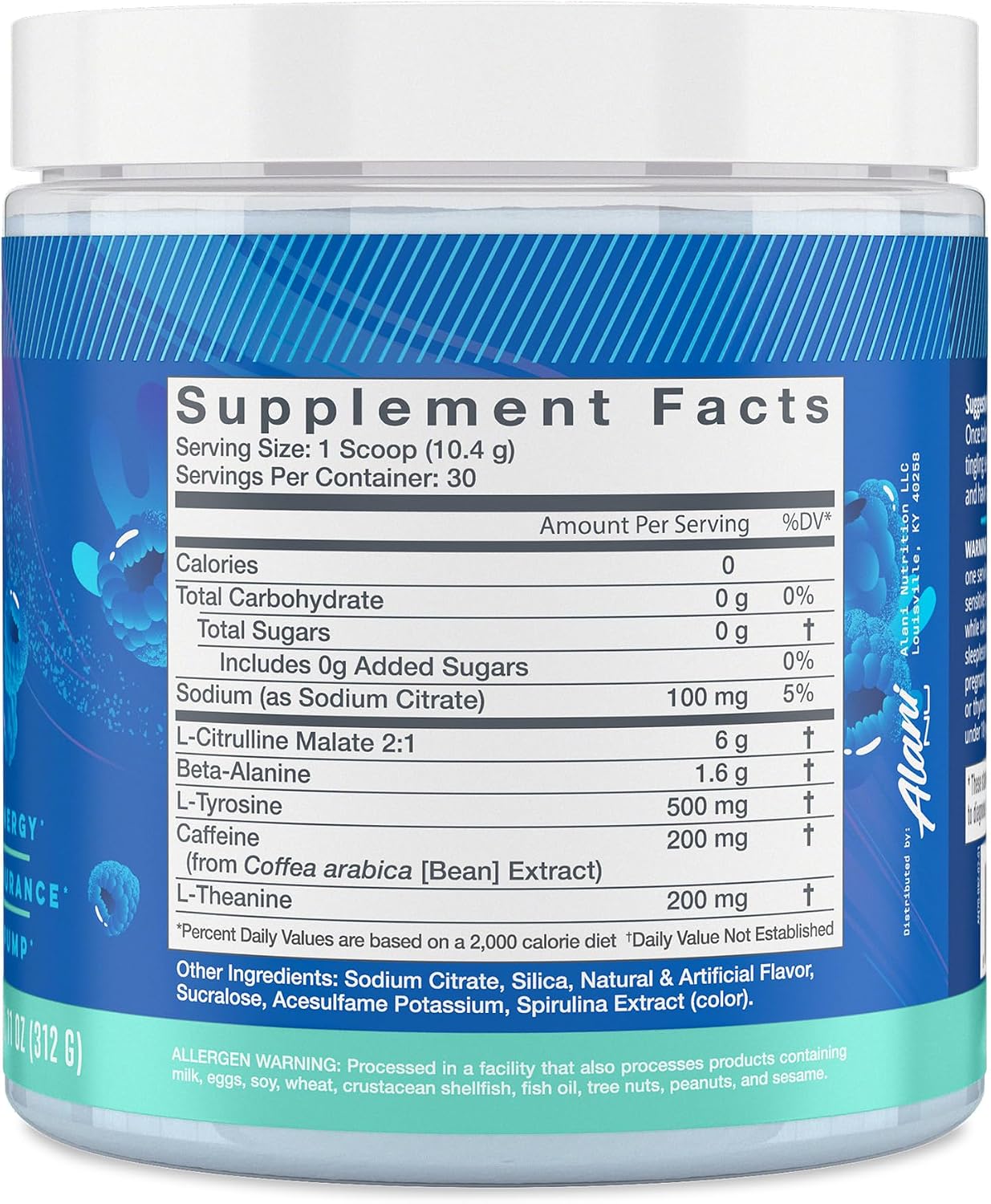 Alani Nu Pre Workout Powder