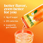 Bloom Pop Prebiotic Soda 12 Pack, Classic Orange Flavor, 12Oz Cans