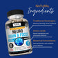 Kaya Naturals - Neuro Brain for Memory & Focus - Nootropic Brain Support Supplement - 60 Count