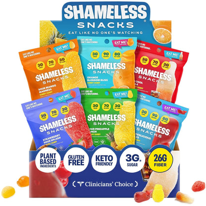 Shameless Snacks Carnival Gummy Candy Variety Pack