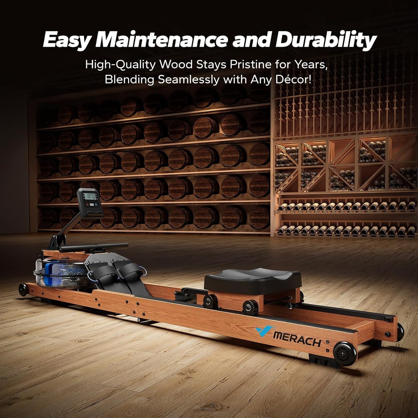 MERACH Water Rowing Machines for Home