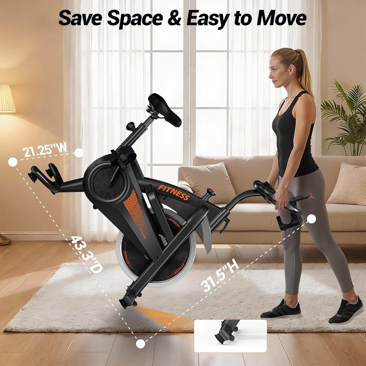 CURSOR FITNESS Exercise Bike