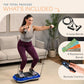 Lifepro Waver Vibration Plate Exercise Machine - Blue