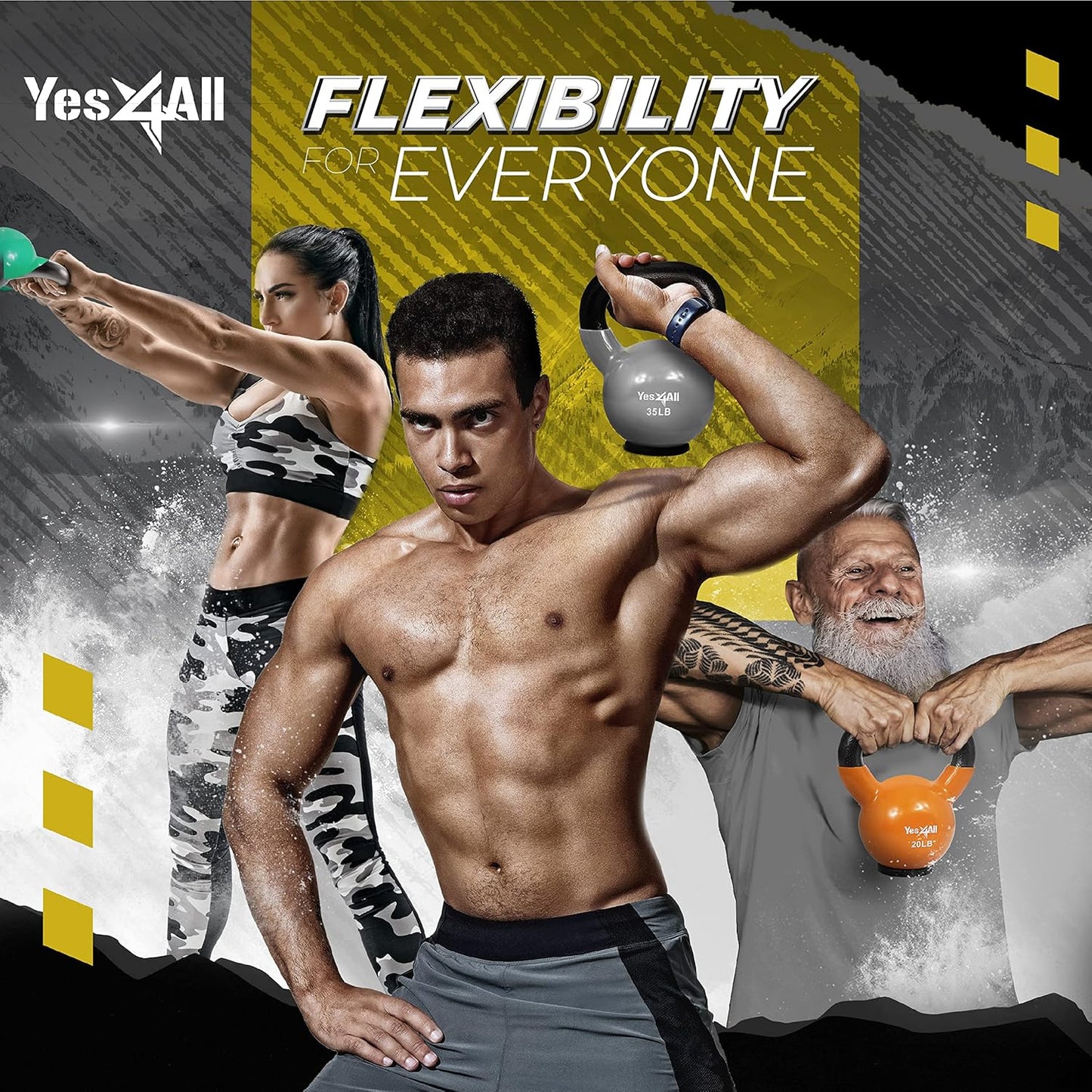 12 Pound Vinyl Coated Kettlebell