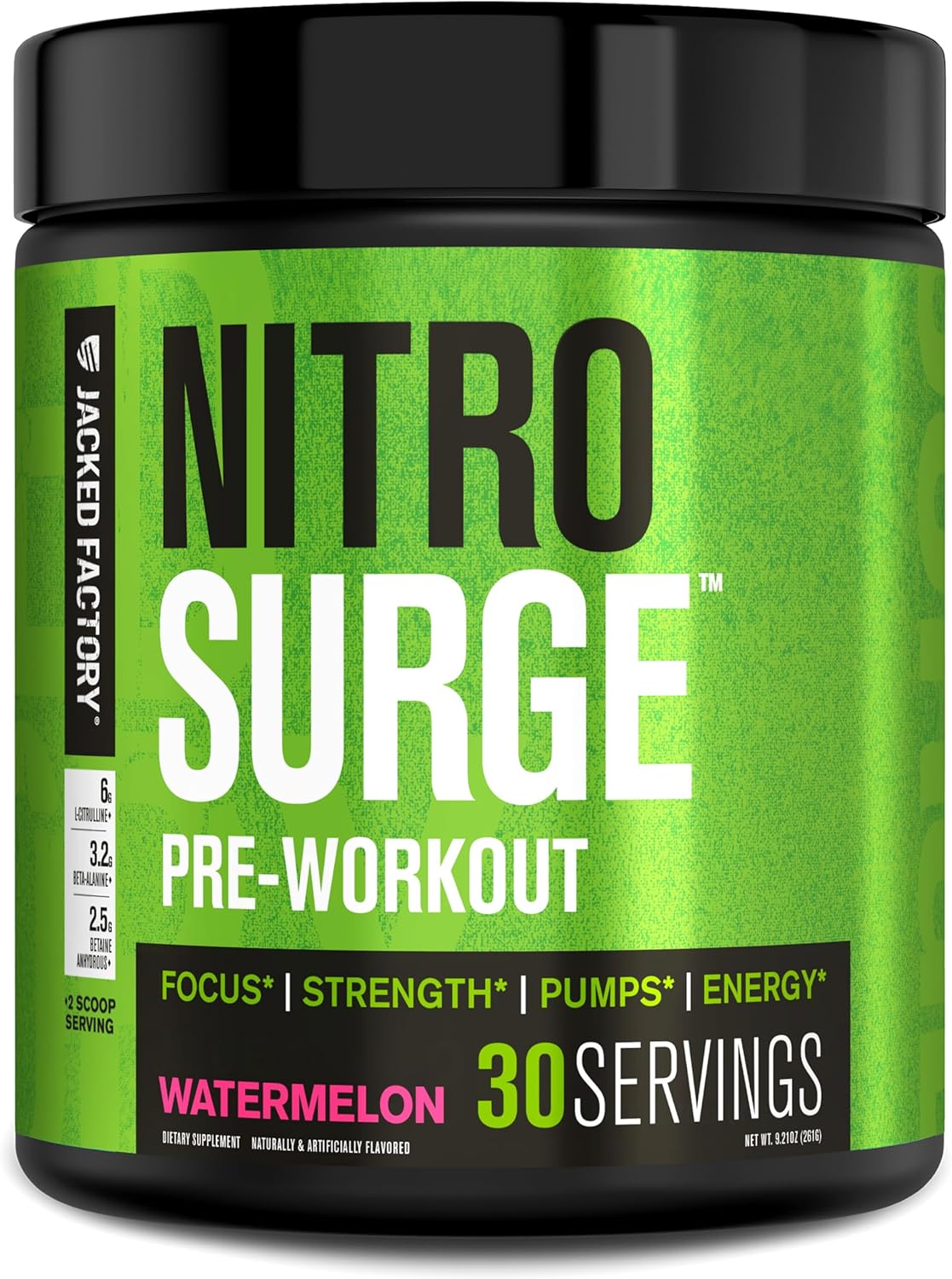 Jacked Factory NITROSURGE Pre Workout Supplement