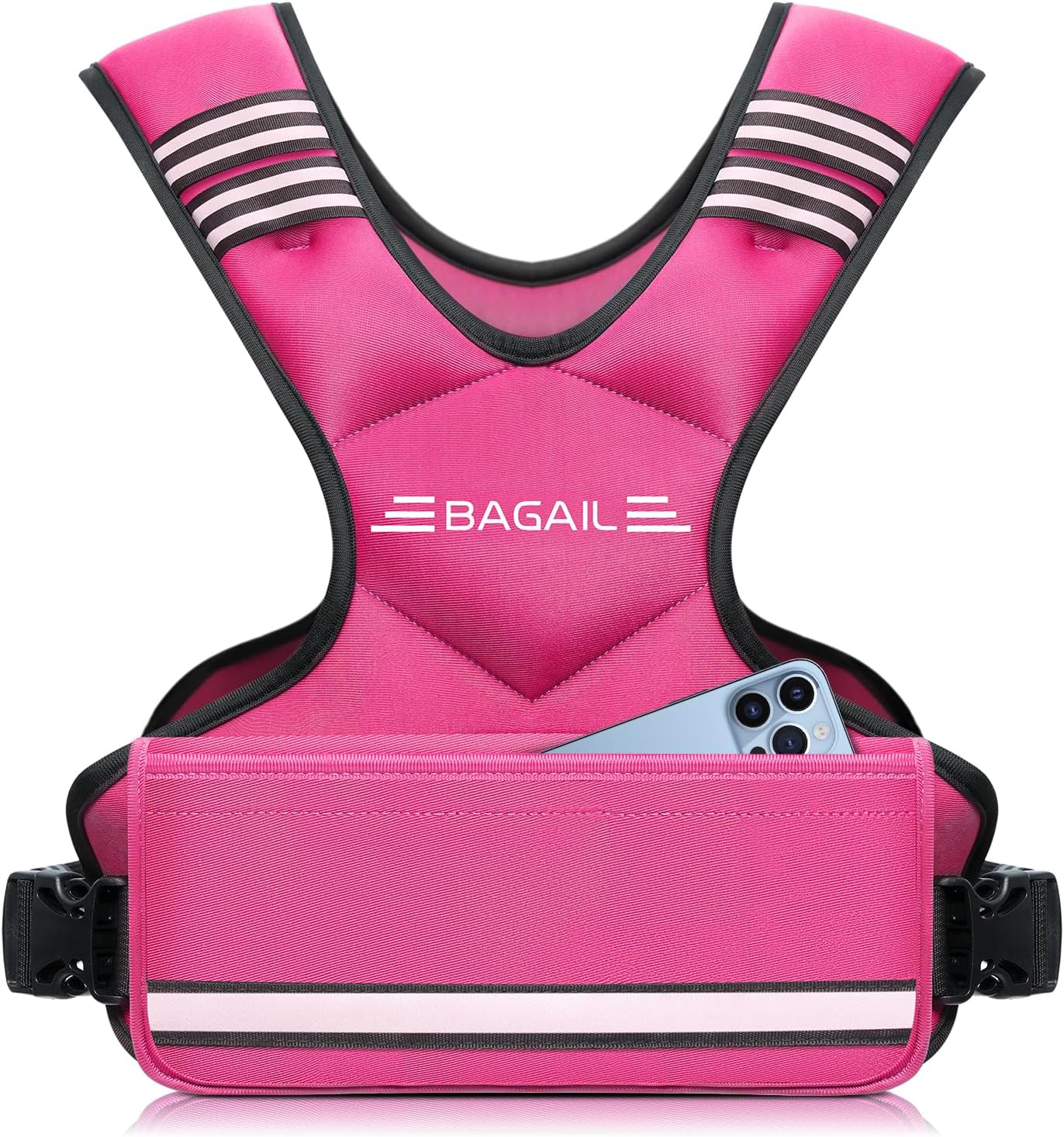 BAGAIL Adjustable Weighted Vest 4-10Lb/12-18Lb/20-32Lb