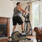 Elliptical Machine with Hyper-Quiet Magnetic Driving System