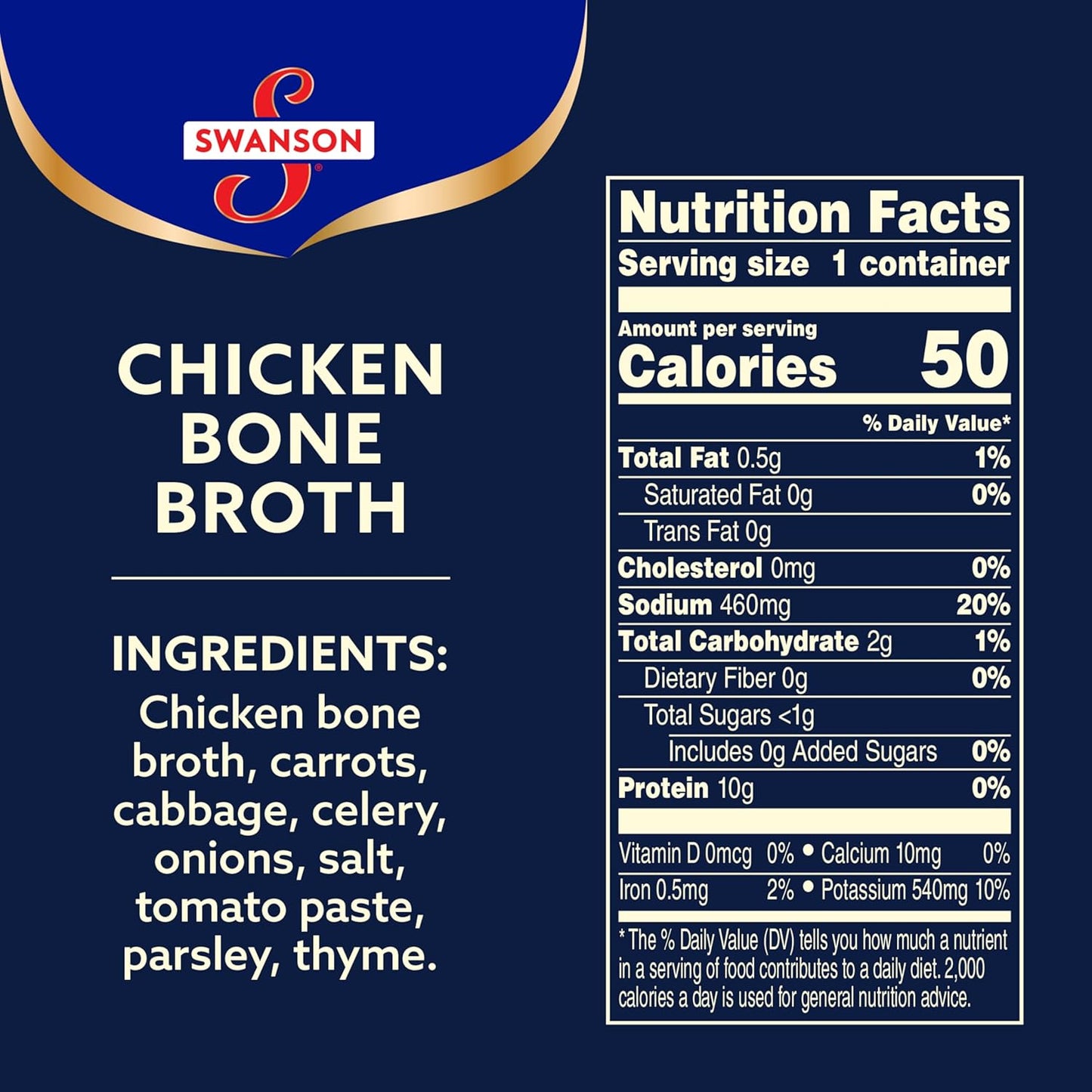 Swanson Sipping Chicken Bone Broth