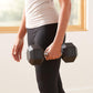 20 Pound Rubber Hex Dumbbell Hand Weight