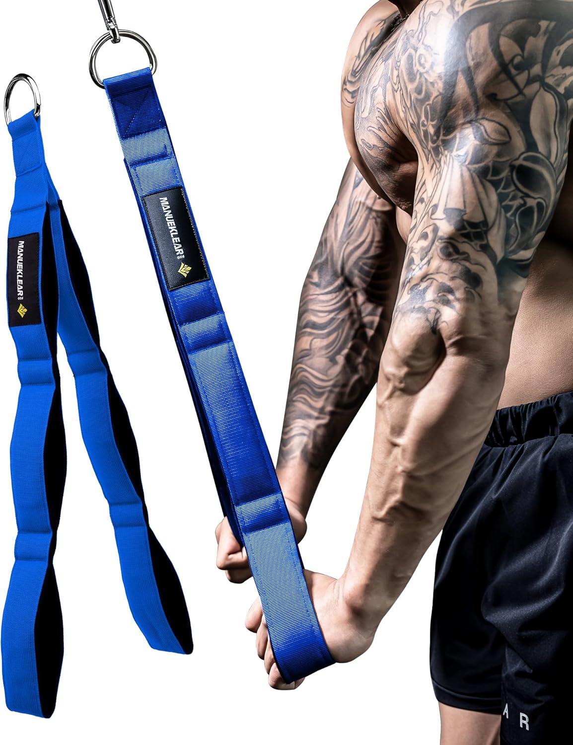 MANUEKLEAR Tricep Rope Cable Attachment Handles