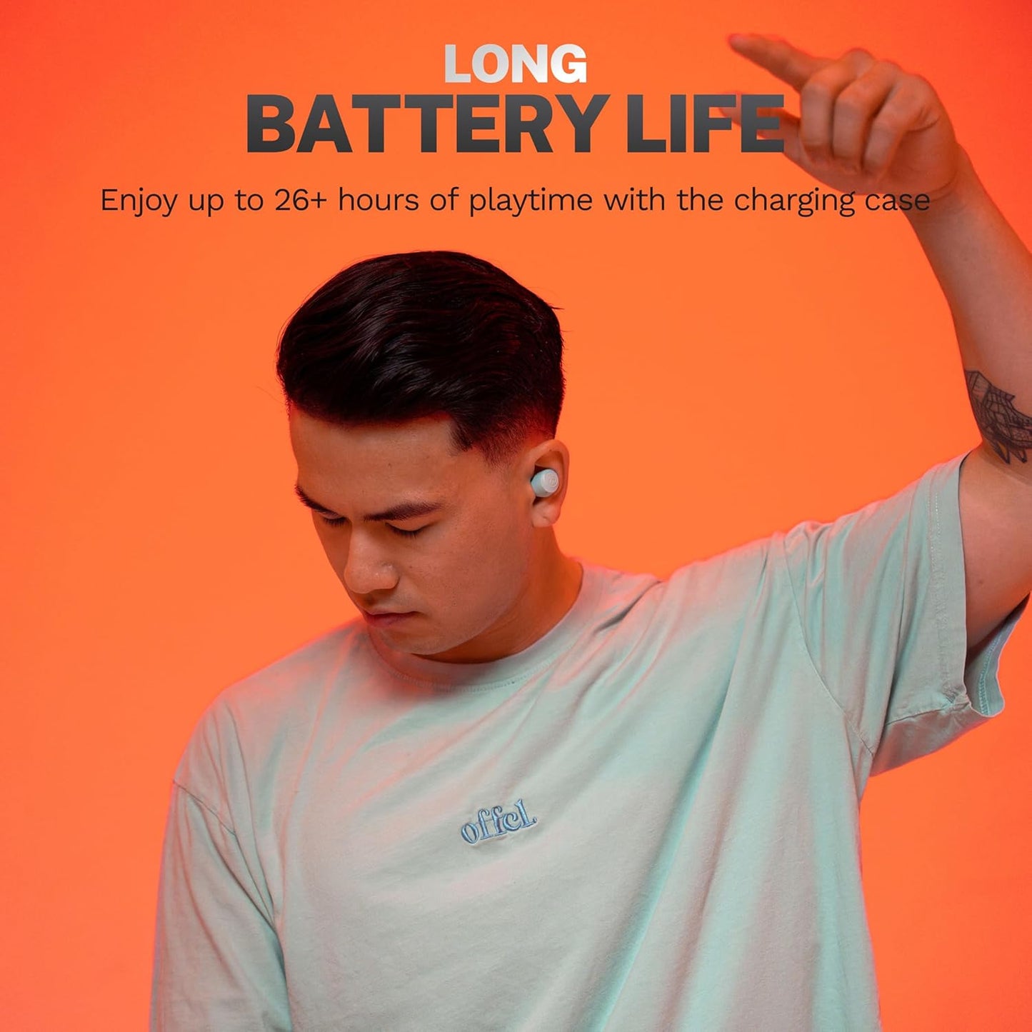 JLab Go Air Pop+ True Wireless Earbuds