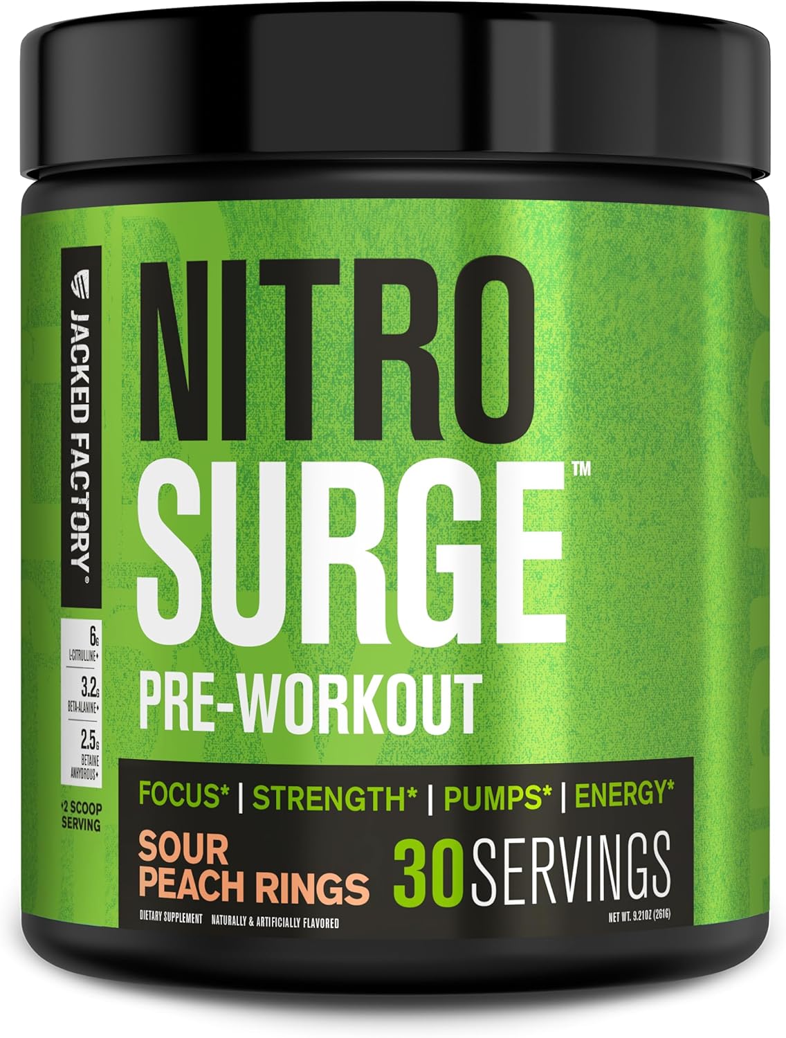 Jacked Factory NITROSURGE Pre Workout Supplement