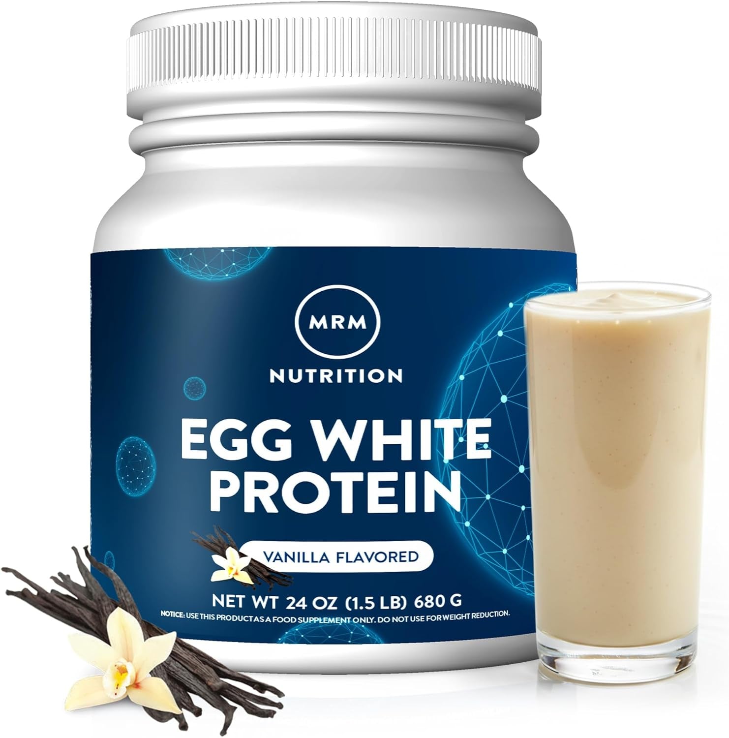 MRM Nutrition Egg White Protein - 23G Fat-Free Protein