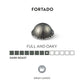 Nespresso Capsules Vertuo, Fortado Gran Lungo Americano, Dark Roast Espresso Coffee, Brews 5.0oz.