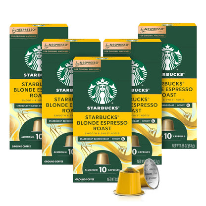 Starbucks by Nespresso Original Line Blonde Roast Espresso Pods