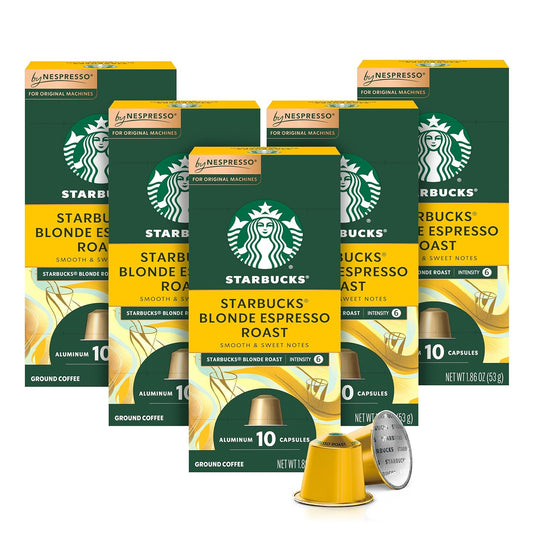 Starbucks by Nespresso Original Line Blonde Roast Espresso Pods