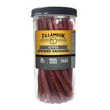 Tillamook Country Smoker Real Hardwood Smoked Sausages, Pepper, 15.2 Ounce Tall Jar, 20 Count