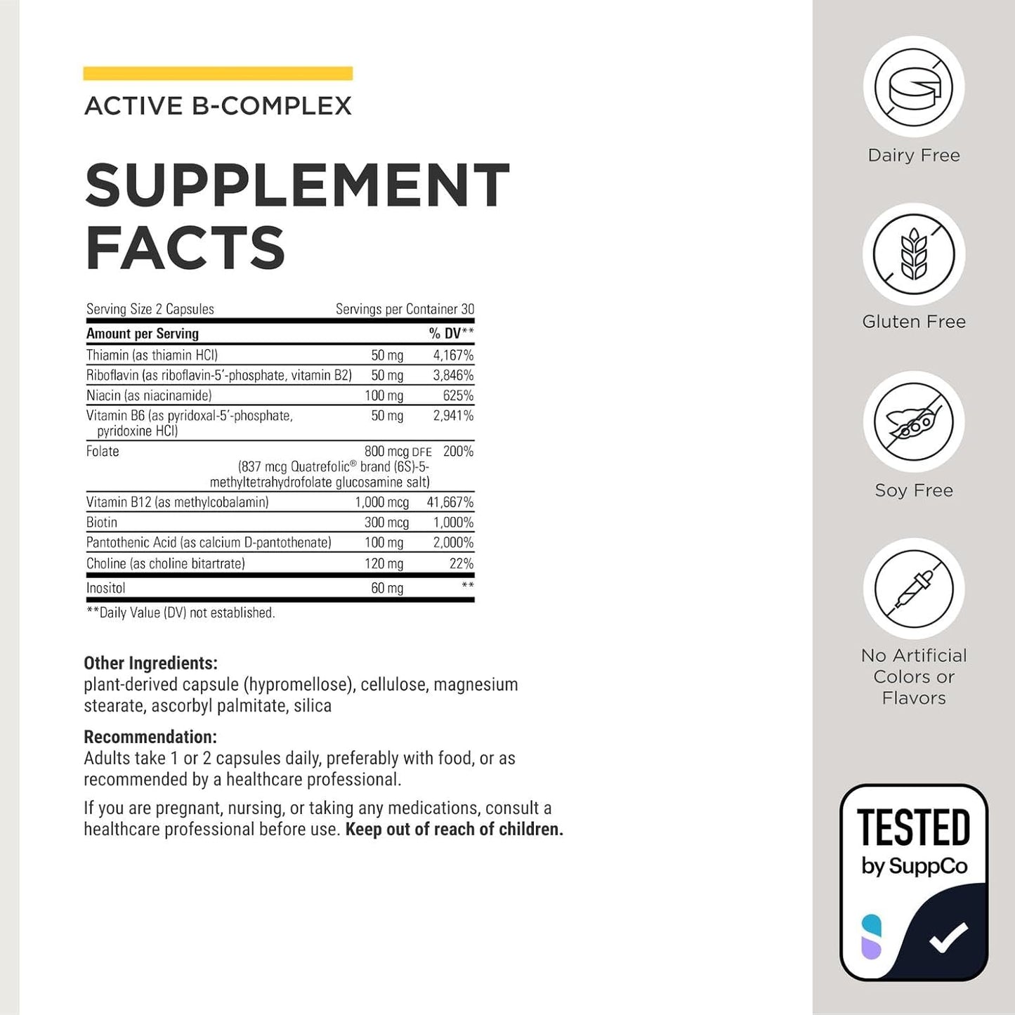 Integrative Therapeutics Active B-Complex