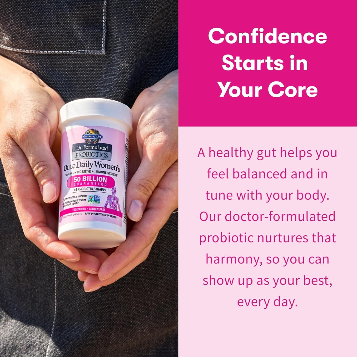 Garden of Life Once Daily Dr. Formulated Probiotics for Women