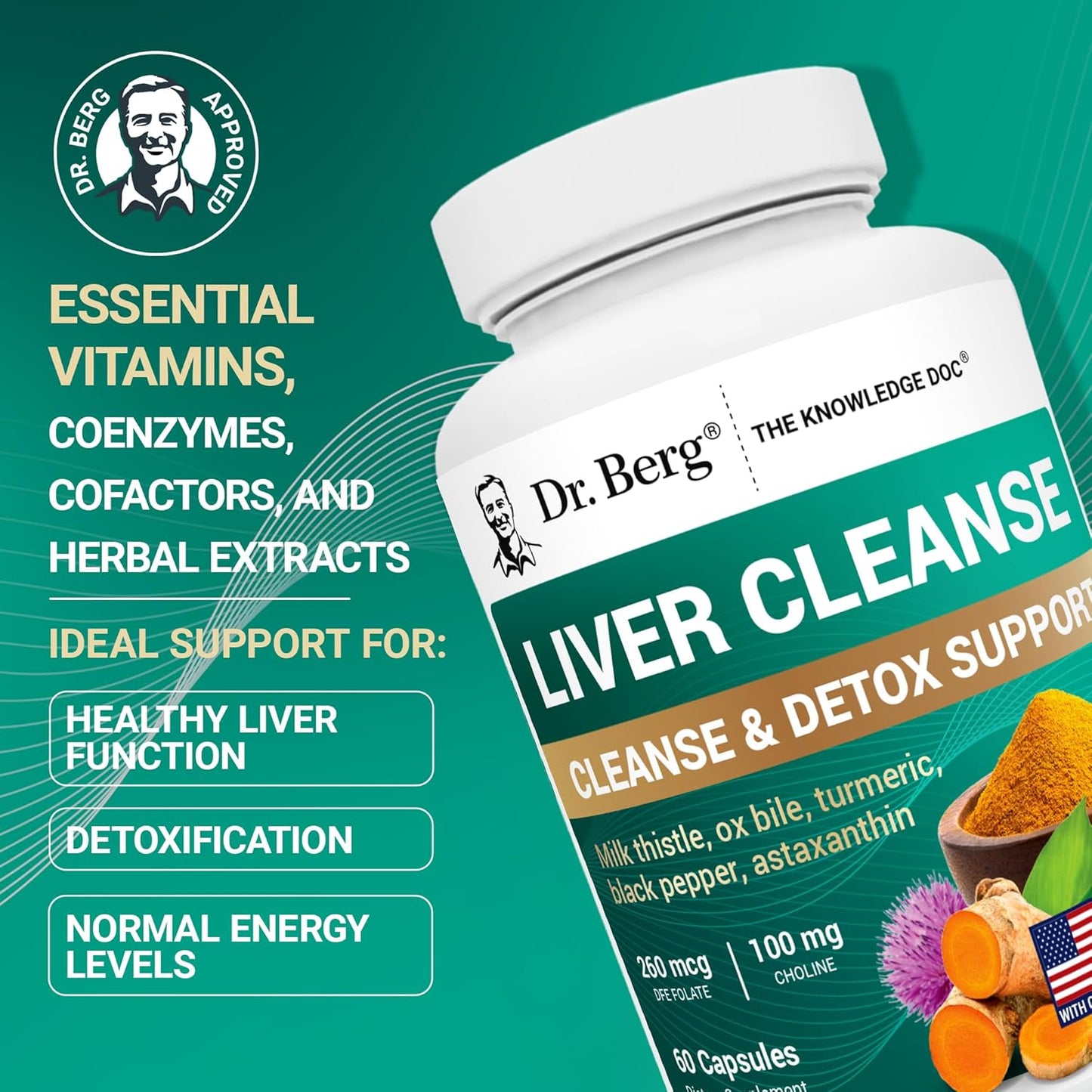 Dr. Berg Liver Cleanse Detox Capsules