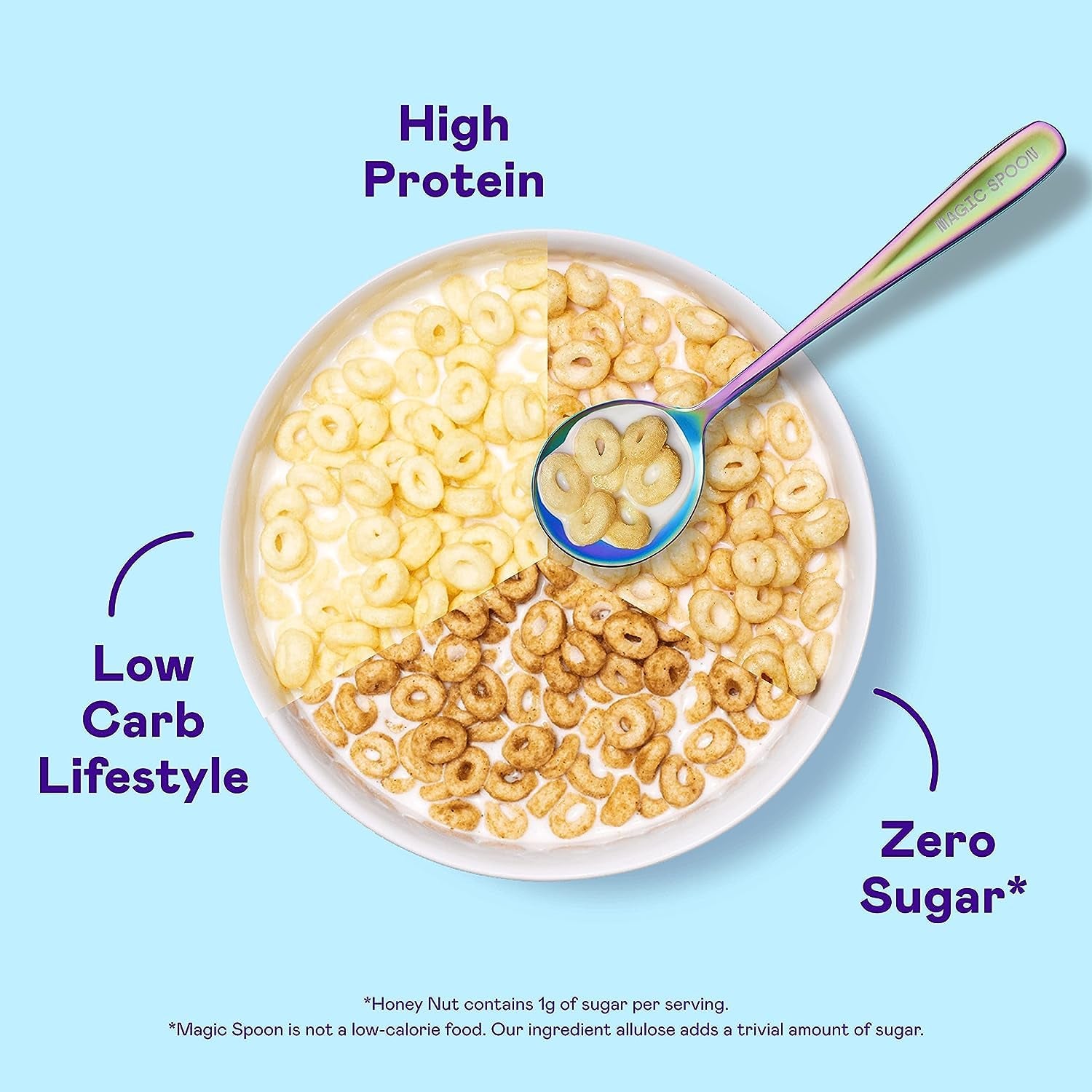 Magic Spoon Cereal - High Protein Cereals - 4 Pack, Fruity