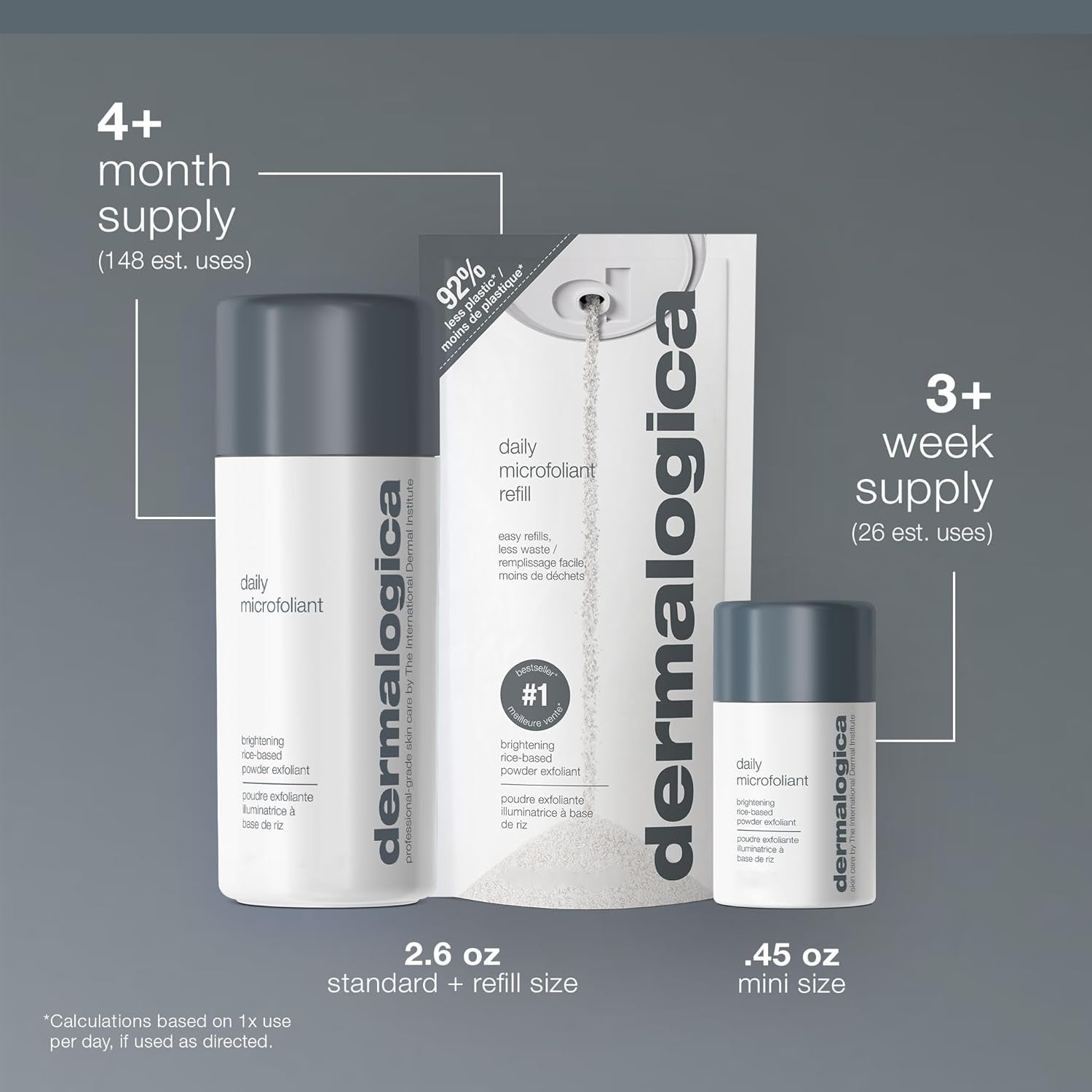 Dermalogica Daily Microfoliant Face Exfoliator Scrub Powder