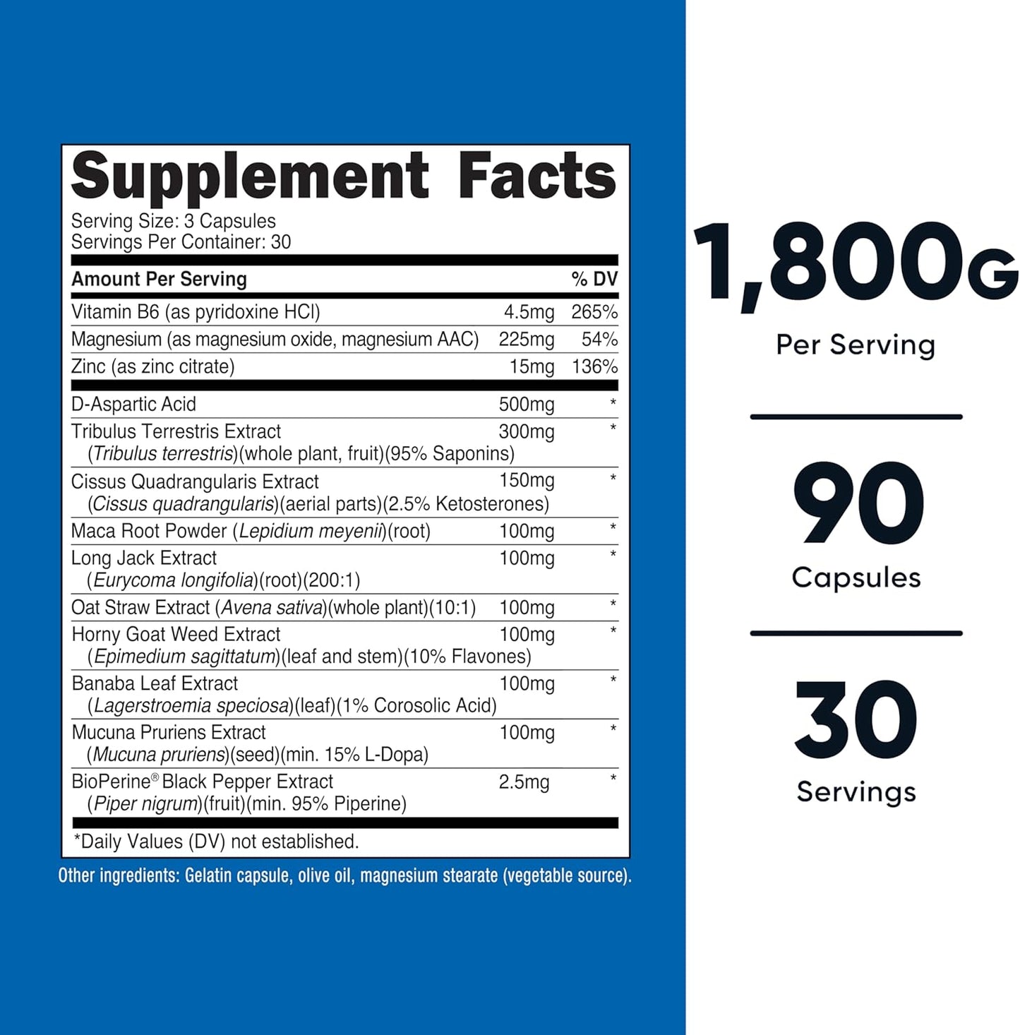 Nutricost Testosterone Support Complex