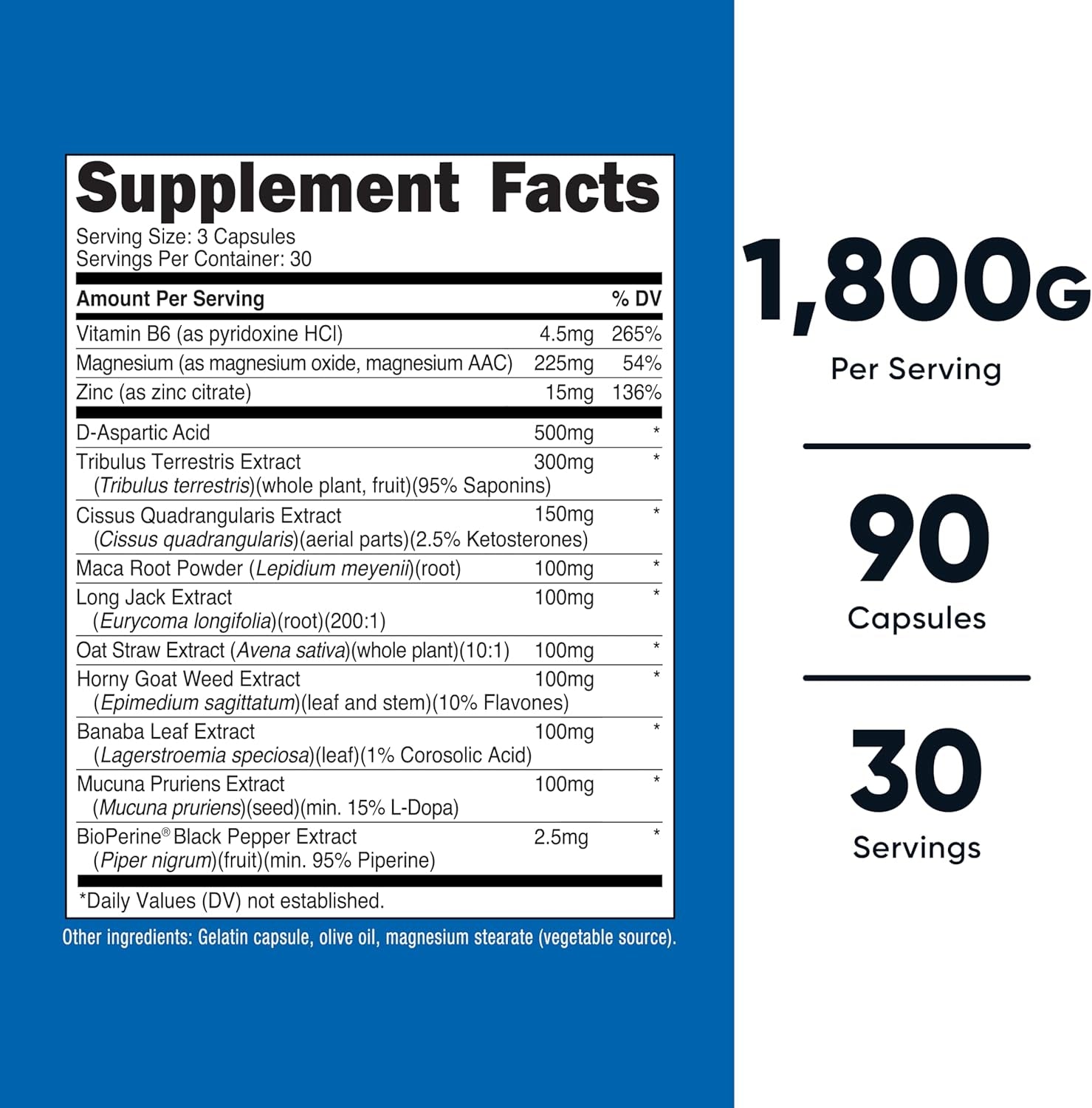 Nutricost Testosterone Support Complex