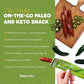 Paleovalley 100% Grass Fed Jalapeno Beef Sticks - Delicious Gluten Free Beef Snack