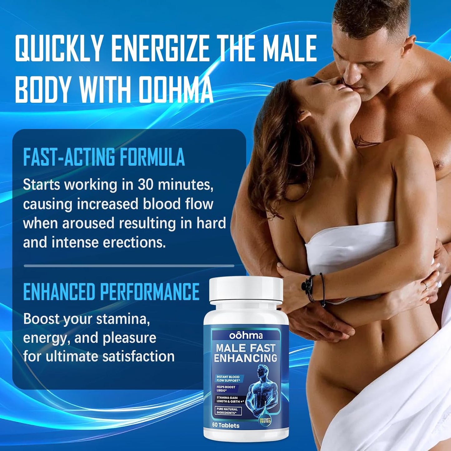 New Male Enhancing Supplement, Designed to be Fast Acting