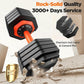 LifeOG Updated Adjustable Dumbbell Set of 2 - 110lbs/55lbs