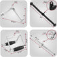 Cable Machine Attachment, Row Handles, Tricep Rope, Straight Bar, V Bar Accessories
