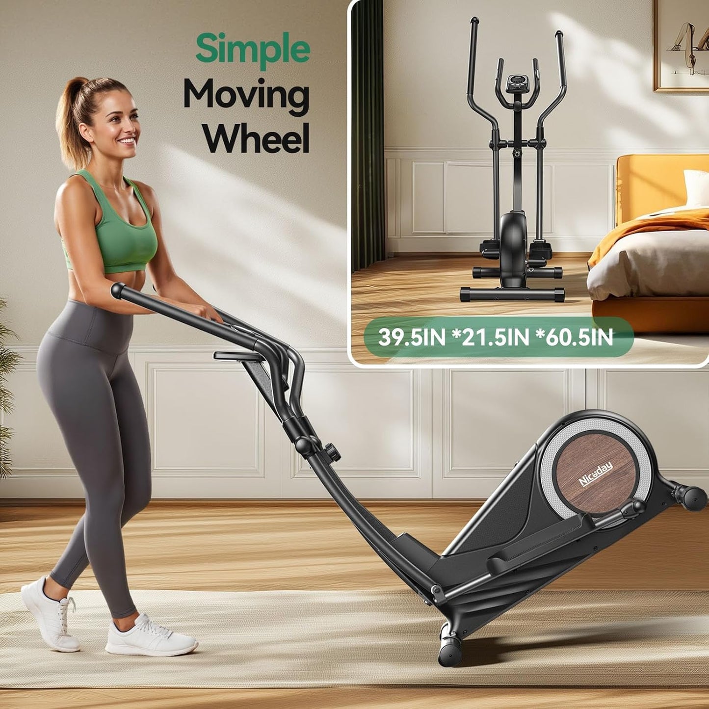 Niceday Elliptical Exercise Machine