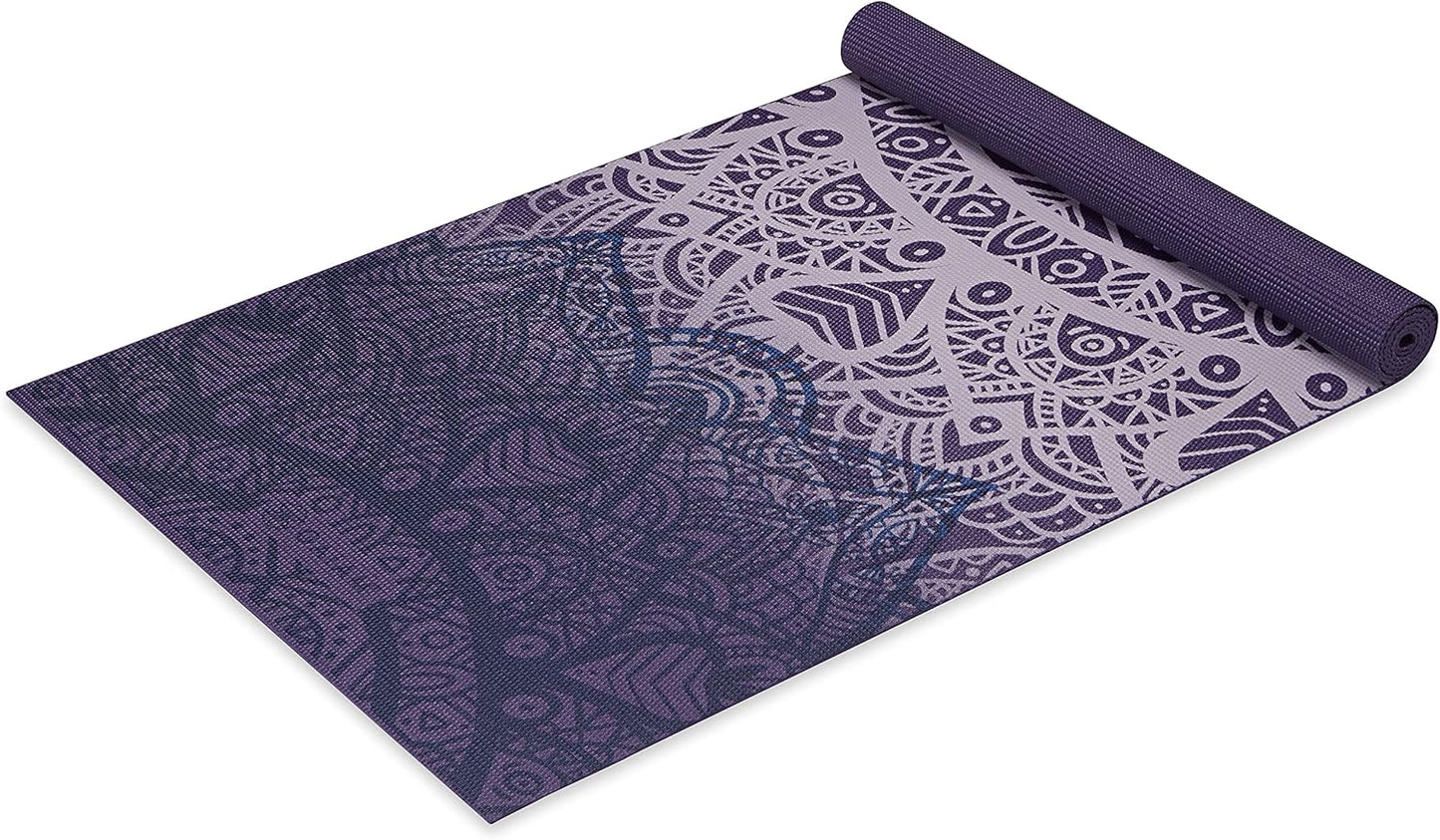 Gaiam Print Yoga Mat