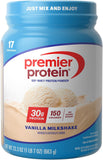 Premier Protein Powder, 30G Protein, 1G Sugar, 100% Whey Protein, 23.3 Oz (17 Servings)