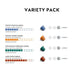 Nespresso Capsules Original Line, Morning Lungo Blends Variety Pack, Mild to Medium to Dark Roast Coffee