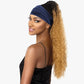 Gili 2 Pack Wide Headbands for Women Boho African Knotted Non Slip Fashion Hair Bands Yoga Running Sports Workout Gym Head Wraps Elastic Soft Cotton Cloth Turbans Bandana for Girls(Yellow,Navy)