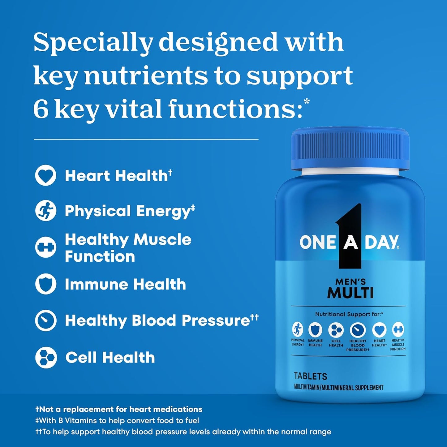 One A Day Multivitamin for Men - Daily Mens Multivitamins