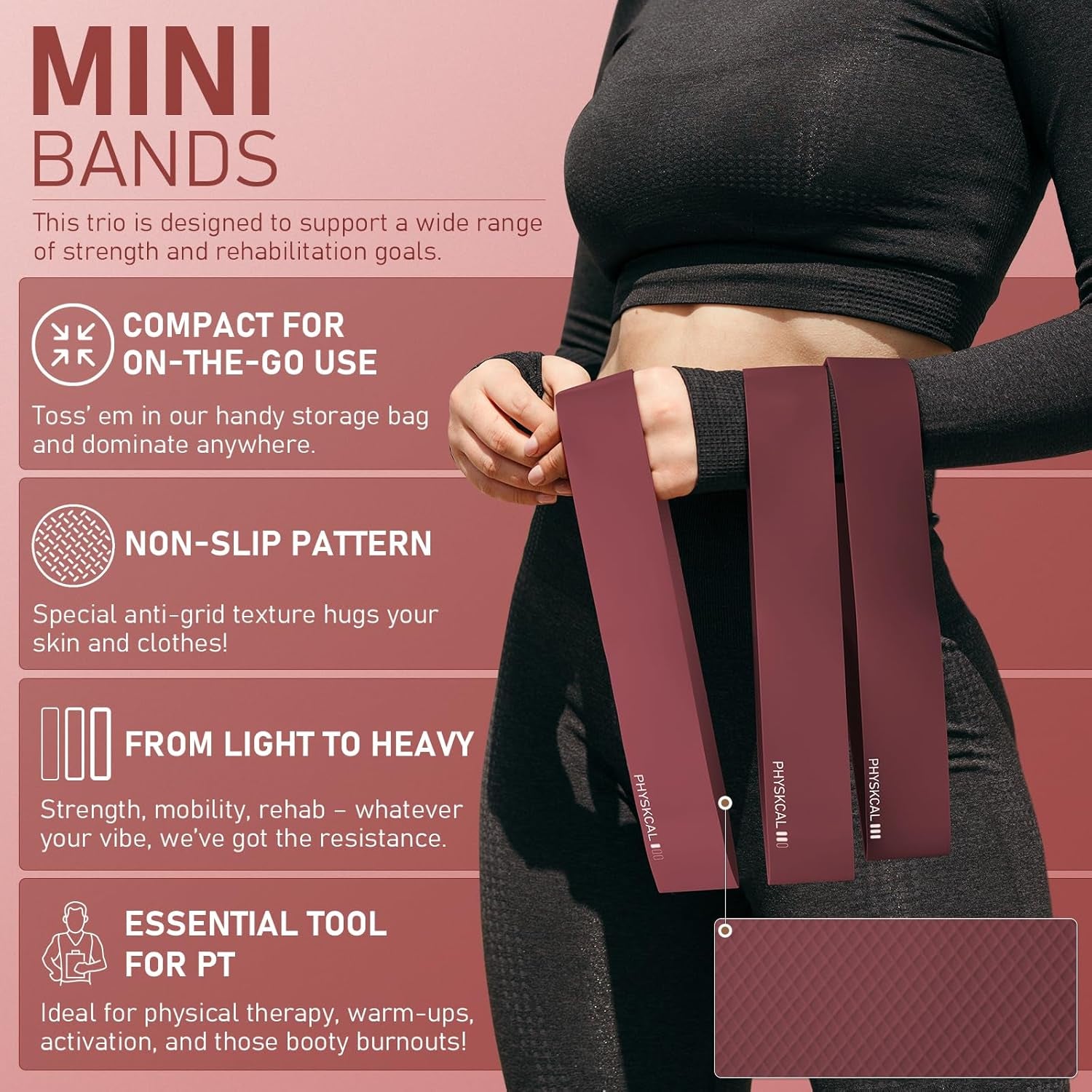 Home Pilates Equipment Set with 15-Inch Pilates Ring
