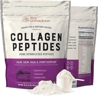 Live Conscious Collagen Peptides Powder