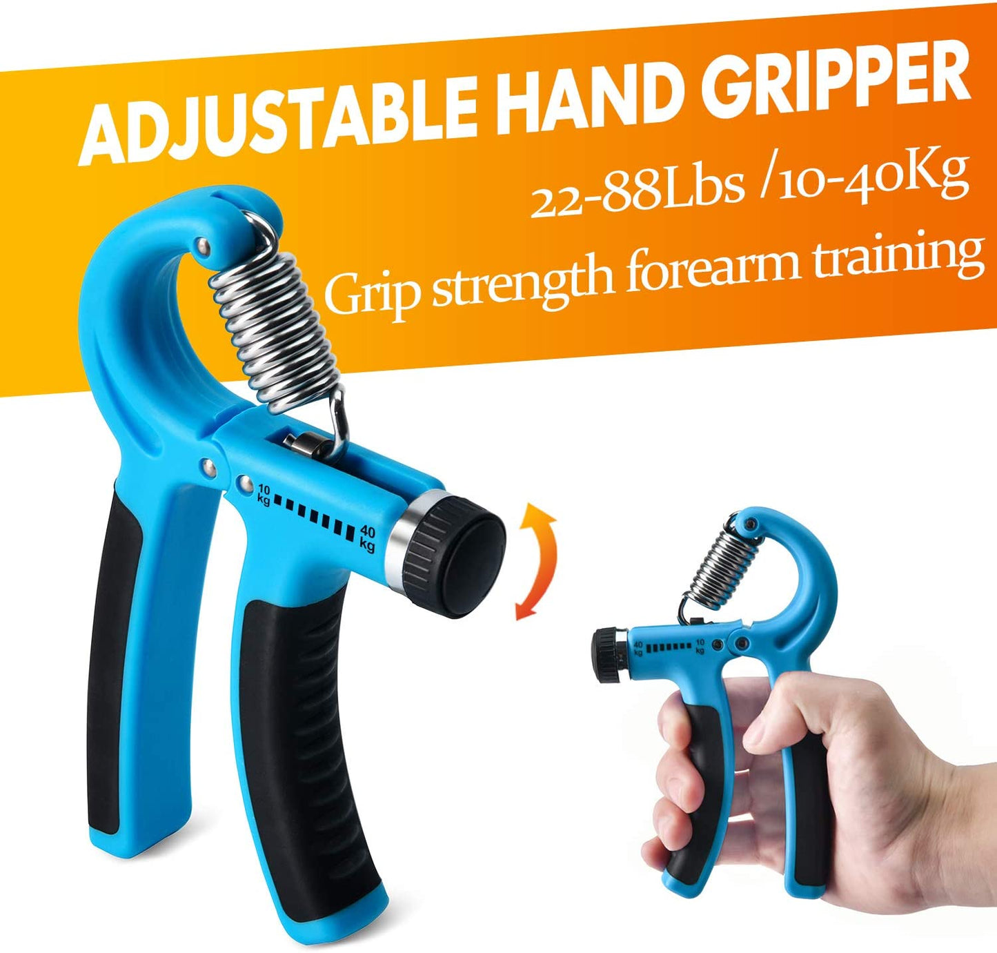 Grip Strength Trainer 7 Pack Adjustable