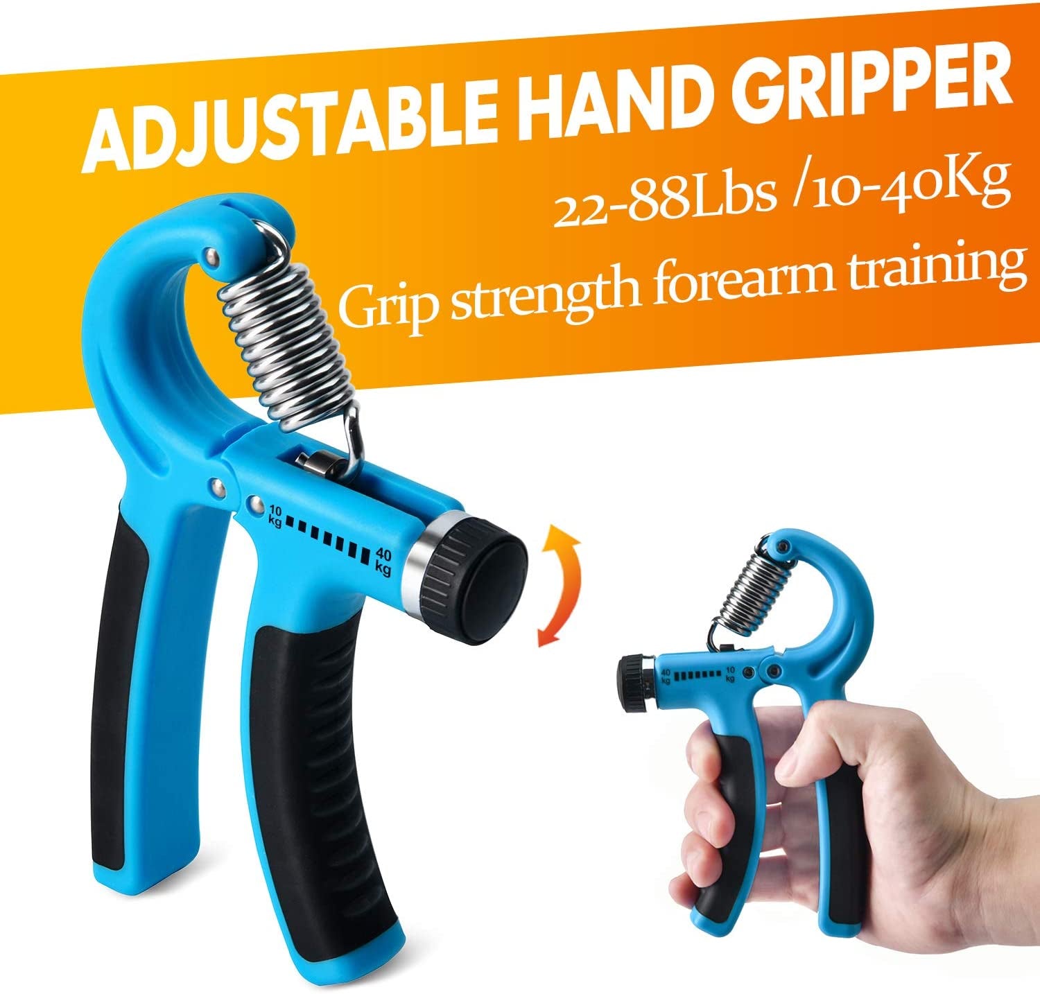 Grip Strength Trainer 7 Pack Adjustable
