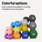 8 Pound Neoprene Dumbbell Hand Weights for Exercise