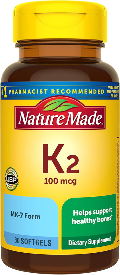 Nature Made Vitamin K2 100 mcg