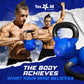 40 Pound Vinyl Coated Cast Iron Kettlebell